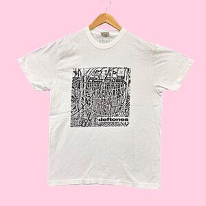 Deftones Tangled Wires Nu Metal Band Poster Tee M